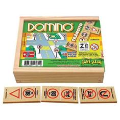 Imagem de Dominó Trânsito 28 Peças - Jottplay