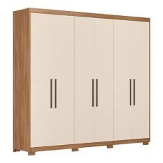 Imagem de Guarda Roupa Casal Venice 62480PE Amendola Off White com Pés - Demóbile