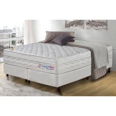 Imagem de Conjunto Cama Box King com Molas Ensacadas Cama inBox Wonderful 193x203x71