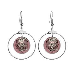 Imagem de Graffiti Street Culture Change Your Style Brincos Pendentes Joias Círculo Drop