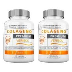 Imagem de Kit 2x Colágeno Verisol Hidrolisado Premium 120 Cápsulas