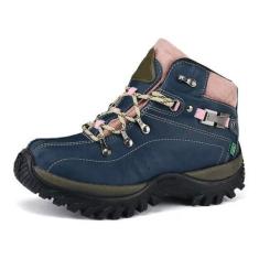 Imagem de Tenis Coturno Adventure Feminino Confortavel E Leve Para Caminhada - D