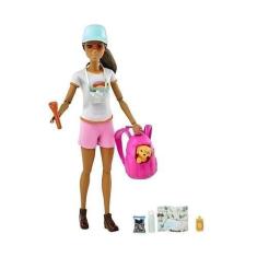 Imagem de Boneca Barbie Dia De Spa Caminhada Com Pet E Acessórios - Mattel