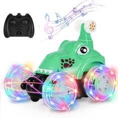Imagem de Carro De Controle Remoto Kizeefun Dinosaur Rc Stunt 360° Rolling
