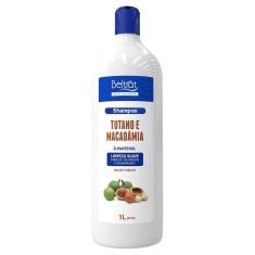 Imagem de shampoo beltrat profissional tutano macadâmia d-pantenol 1litr para cabelos volumosos e desidratados