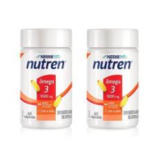 Imagem de Kit 2 Nutren Omega 3 1000Mg Alta Pureza Meg 3 Epa E Dha