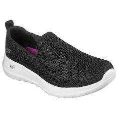 Imagem de Tênis Casual Skechers Go Walk Joy Feminino - Preto/Branco