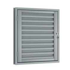 Imagem de Porta de Aço 1 Folha para Alçapão Laminado 60cmx60cm Riobras Cinza