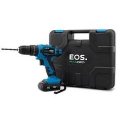 Imagem de Parafusadeira e Furadeira de Impacto EOS MaxPro EPF01MFPRO 12v Bateria + Maleta e Acessórios Bivolt