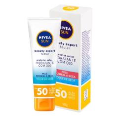 Imagem de Nivea sun protetor solar facial beauty expert fps 50 - 50G