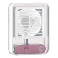 Imagem de Mini Ventilador Umidificador Climatizador 3 Velocidades Led - Bivena