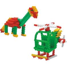 Imagem de Brinquedo para Montar Pinos Mágicos 170 Peças, Elka, Multicor