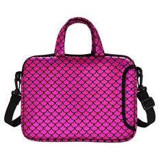 Imagem de Bolsa de transporte de ombro para laptop de 11,6 polegadas para Macbook/notebook/Ultrabook/Chromebook, escala de sereia de 11,6 polegadas, 29,5 cm, 30,5 cm, 31,5 cm