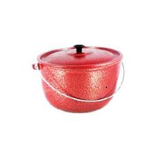 Imagem de Caldeirão Alumínio Fundido Craqueado Alça Galvanizada 12cm