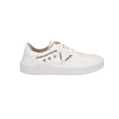 Imagem de Tênis Feminino Casual Com Brilho Strass na Lateral Moleca 5791111-Feminino