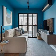 Imagem de Porta Sacada 4 Folhas Alumínio 2,10 X 2,00 com Fechadura Hale Esquadrias