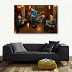 Imagem de Quadro decorativo Supernatural - Quarteto - Tela em Tecido
