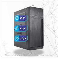 Imagem de Computador Core I3 9ª, 8gb DDR4, SSD 120gb, Wi-Fi