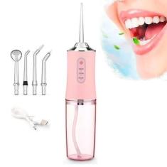 Imagem de Irrigador Oral Limpeza - Hálito Fresco - 4 Bicos - Usb - Relet