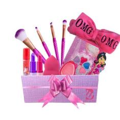 Imagem de Kit de Maquiagem Infantil - Brinque e Se Embeleze - DiscoTeen