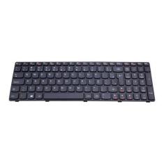Imagem de Teclado para Notebook bringIT compatível com Lenovo Ideapad G780  Pret