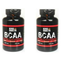 Imagem de Kit 2 Bcaa Ultra Concentrado 3000Mg 120Cápsulas - King Earth