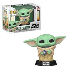 Imagem de Grogu With Armor 584 Pop Funko Star Wars