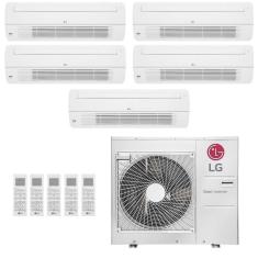 Imagem de Ar-Condicionado Multi Split Inverter LG 48.000 (5x Evap Cassete 1 Via 12.000) Quente/Frio 220V