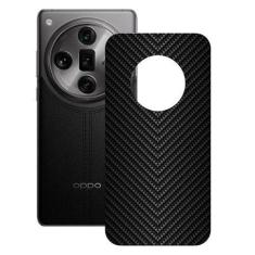 Imagem de Película Para Oppo Find X7 Ultra - Traseira De Fibra De Carbono Preta