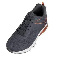 Imagem de CALTO Tênis masculino invisível que aumenta a altura – Tênis esportivo super leve – 6 cm mais alto, Cinza, 41