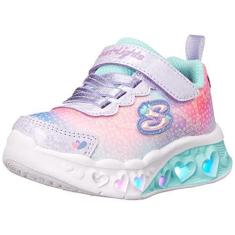Imagem de Skechers Tênis Flutter Heart Lights-Simply, Lavanda/Multi, 15