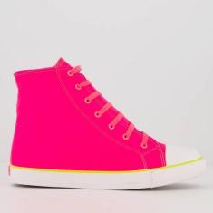 Imagem de Tênis Diversão Colored Infantil Pink E Amarelo