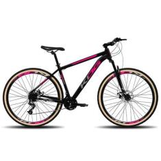 Imagem de Bicicleta Aro 29 KOG 24V Unissex Freio Disco Pneu Bege, Preto, Rosa, C