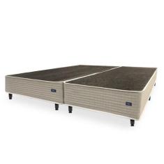Imagem de Cama Box Universal King Californiano Evolution Tecido Jacquard Café -