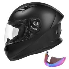 Imagem de Capacete de motocicleta jagasol dot Lightweight Full Face Matte Black
