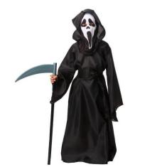 Imagem de Fantasia Halloween Morte Infantil Com Máscara do Panico - Fantasias Ca