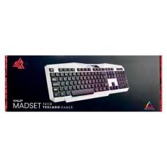 Imagem de Teclado Knup Gamer Madset LED RGB