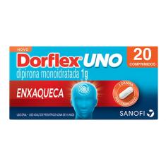 Imagem de Dorflex Uno Enxaqueca 1g com 20 comprimidos 20 Comprimidos