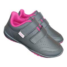 Imagem de Tenis infantil escolar pampili menina honey preto 169189P