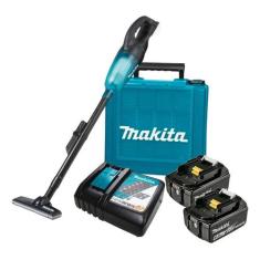 Imagem de Aspirador De Pó Portátil Makita Lxt + Kit 2 Baterias 18v 6ah DCL180ZB+KITMAK1860B