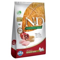 Imagem de Ração Farmina N&D Ancestral Grain Frango Cães Idosos Raças Pequenas - 800 g