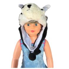 Imagem de Gorro Touca De Bichinho Infantil Fantasia Lobo
