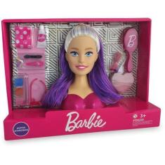 Imagem de Boneca Barbie Styling Head Faces - Pupee Brinquedos
