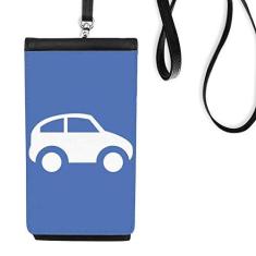 Imagem de Carteira de celular com estampa ambiental para veículos energéticos com bolso preto