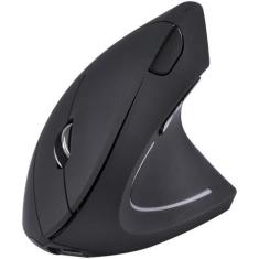 Imagem de Mouse Sem Fio Recarregavel 2.4 Ghz Vertical Ergonomico Orto - Vinik
