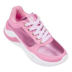 Imagem de Tênis Infantil Pampili Nalu Rose / Rosa Chiclete 658.042-Feminino