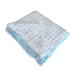 Imagem de Toalha de Banho Infantil Bebe Menino Enxoval Fralda Capuz Soft 100% Algodao Absorvente 85cmx85cm