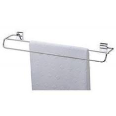 Imagem de Suporte porta toalha toalheiro de parede duplo 60cm em aço inoxidável - Future
