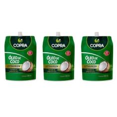 Imagem de Kit 3Uni Óleo De Coco Extravirgem 500Ml Pouch - Copra