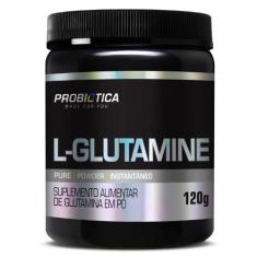 Imagem de L-Glutamine Pura Powder 5000Mg Com 120G Probiótica - Probiotica